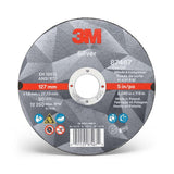 3M 87467 Silver Cut-Off Wheel 36+ T1 5 in x 0.045 in x 7/8 in (7100139236) (50 Pack)