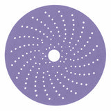 3M 737U 31483 Cubitron II Hookit Clean Sanding Abrasive Disc, 6 in, 320+, Purple (7100141496) (50 Pack)