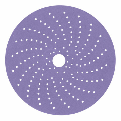 3M 737U 31483 Cubitron II Hookit Clean Sanding Abrasive Disc, 6 in, 320+, Purple (7100141496) (50 Pack)