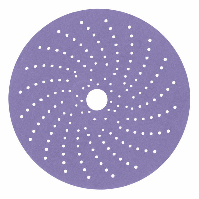 3M 737U 31483 Cubitron II Hookit Clean Sanding Abrasive Disc, 6 in, 320+, Purple (7100141496) (50 Pack)