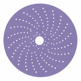 3M 737U 31483 Cubitron II Hookit Clean Sanding Abrasive Disc, 6 in, 320+, Purple (7100141496) (200 Pack)