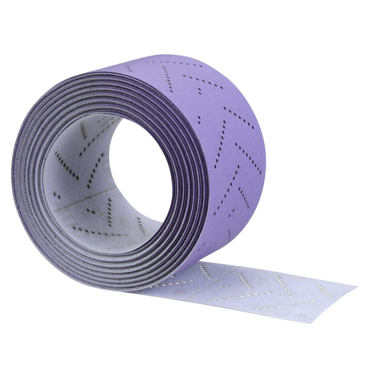 3M 737U Cubitron II Hookit Clean Sanding Sheet Roll, Multi-Hole, 400+, Purple, 70 mm x 12 m (34450) (7100141523)  - (5Pack)