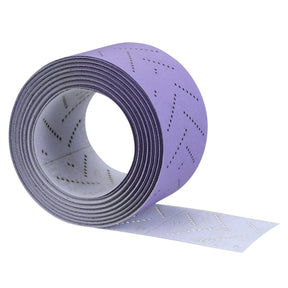 3M 737U Cubitron II Hookit Clean Sanding Sheet Roll, Multi-Hole, 400+, Purple, 70 mm x 12 m (34450) (7100141523)  - (5Pack)