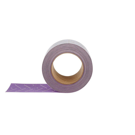 3M 737U Cubitron II Hookit Clean Sanding Sheet Roll, Multi-Hole, 400+, Purple, 70 mm x 12 m (34450) (7100141523)  - (5Pack) - 3