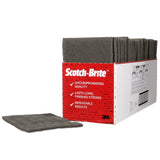 3M HP-HP 7448 Scotch-Brite Ultra Fine Hand Pad, SiC, Gray, 6 in x 9 in (7100141899) (60 Pack) - 6