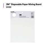 3M B-20382 Disposable Paper Mixing Board, Non Porous, Solvent Resistant, Non Soak, Large Sheet, 10 in x 13 in, 100 Sheets/Board (7100144396) (12 Pack) - 4