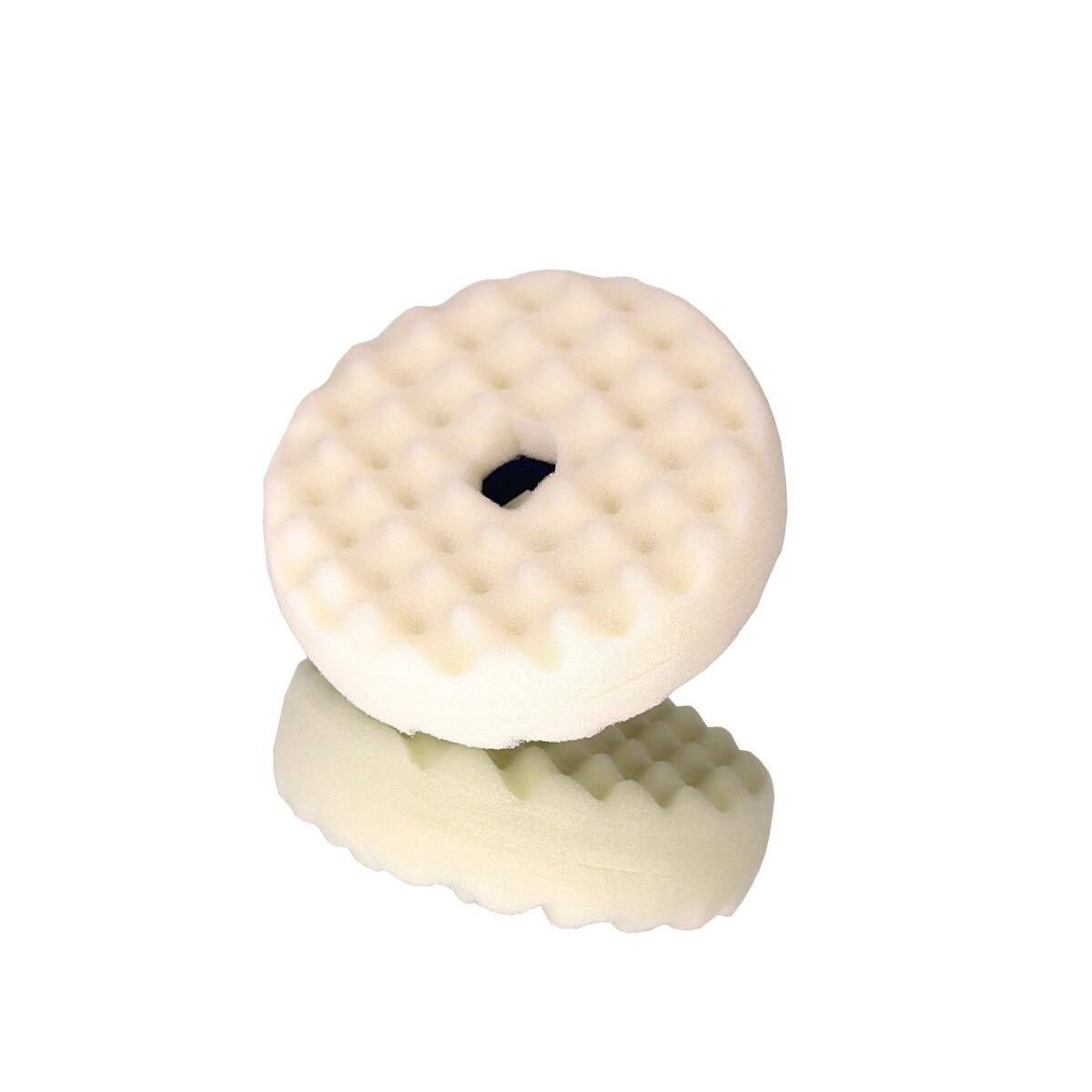 3M Perfect-It Foam Compounding Pad, Waffle Face, Quick Connect, White, 6 in (33284) (7100145286)  - (6Pack)