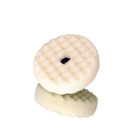 3M Perfect-It Foam Compounding Pad, Waffle Face, Quick Connect, White, 6 in (33284) (7100145286)  - (6Pack)