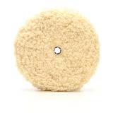 3M Perfect-It Hookit Wool Compounding Pad, 9 in, Double-Sided, Quick Connect, White (05753) (7100145347)  - (6Pack)