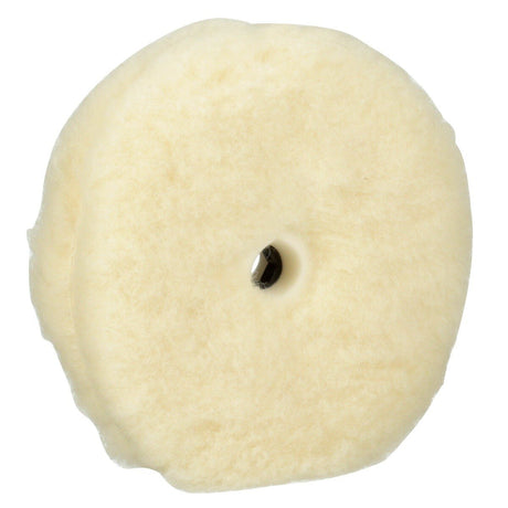 3M Perfect-It Low Linting Wool Compounding Pad, 100 Wool, White, 9 in (33279) (7100145353)  - (6Pack) - 4