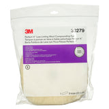 3M Perfect-It Low Linting Wool Compounding Pad, 100 Wool, White, 9 in (33279) (7100145353)  - (6Pack) - 5