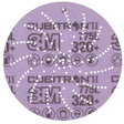 3M 775L Xtract Hookit Clean Sanding Film Disc, 320+, Purple, 5 in, Die 500LG (7100145363) (250 Pack)