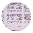 3M 775L Cubitron II Hookit Film Disc, 400 Plus, Purple, 6 in, Die 600LG (7100145455) (250 Pack)