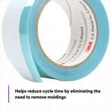 3M Perforated Trim Masking Tape, 15 mm Hard Band, 50.8 mm x 10 m (06348) (7100145502)  - (6Pack) - 4
