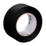 3M 3903 Vinyl Duct Tape, Black, 2 in x 50 yd, 6.5 mil, Individually Wrapped (7100145924)  - (24Pack)