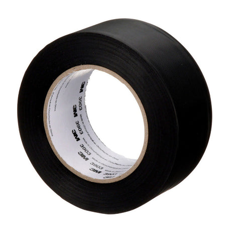 3M 3903 Vinyl Duct Tape, Black, 2 in x 50 yd, 6.5 mil, Individually Wrapped (7100145924)  - (24Pack) - 3