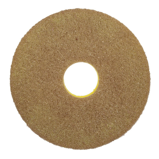 3M Scotch-Brite Clean and Shine Pad, Brown, 13 in (7100148049)  - (5Pack)