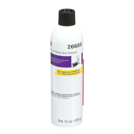 3M High Power Spray Gun Cleaner 15 oz Low VOC Aerosol for Spray Gun Equipment (26689) (7100148476)  - (6Pack) - 2