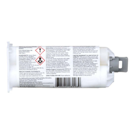 3M DP460 Scotch-Weld Epoxy Adhesive Off-White Duo-Pak 50 mL (1.69 fl oz) (7100148768) (12 Pack) - 8