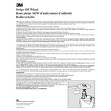 3M 07499 Stripe Off Wheel Decal and Adhesive Remover, 4 in x 5/8 in (7100150306) (5 Pack) - 3