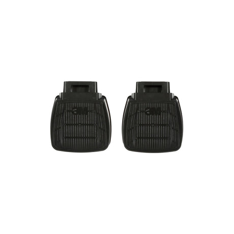 3M D8001 Organic Vapor Cartridge, NIOSH Approved, Dual Flow, Black, for HF 800 and FF 800 Series (7100153170)  - (30 Pack)