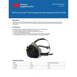 3M D80926 Multi-Gas/Vapor Cartridge/Filter, P100, Dual-Flow, NIOSH Approved (7100153234) (1 Pair)  - (30 Pack) - 10