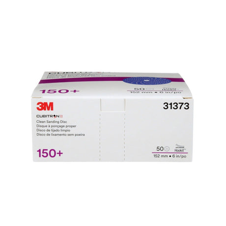 3M 737U 31373 Cubitron II Hookit Clean Sanding Abrasive Disc, 6 in, 150+ Grit, Purple, Multi Hole Pattern (7100155304) (200 Pack) - 10