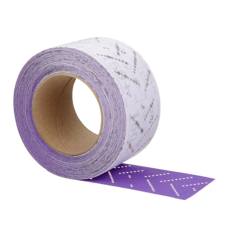 3M 737U Cubitron II Hookit Clean Sanding Sheet Roll, 150+, Purple, 70 mm x 12 m (34445) (7100155343)  - (5Pack) - 4