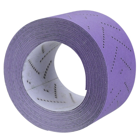 3M 737U Cubitron II Hookit Clean Sanding Sheet Roll, 220+, Purple, 70 mm x 12 m (34447) (7100155366)  - (5Pack) - 3