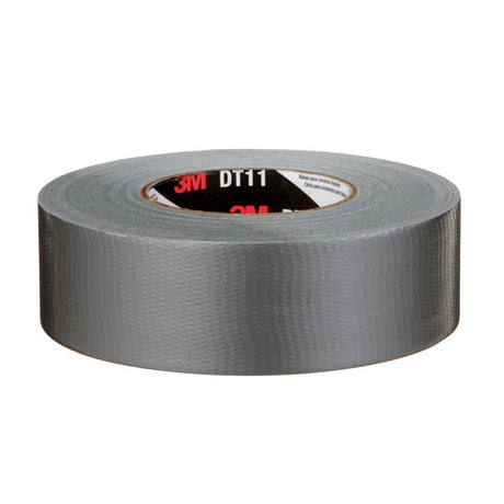 3M DT11 Heavy Duty Duct Tape, Silver, 48 mm x 54.8 m, 11 mil, Individually Wrapped (7100158346) (24 Pack) - 10