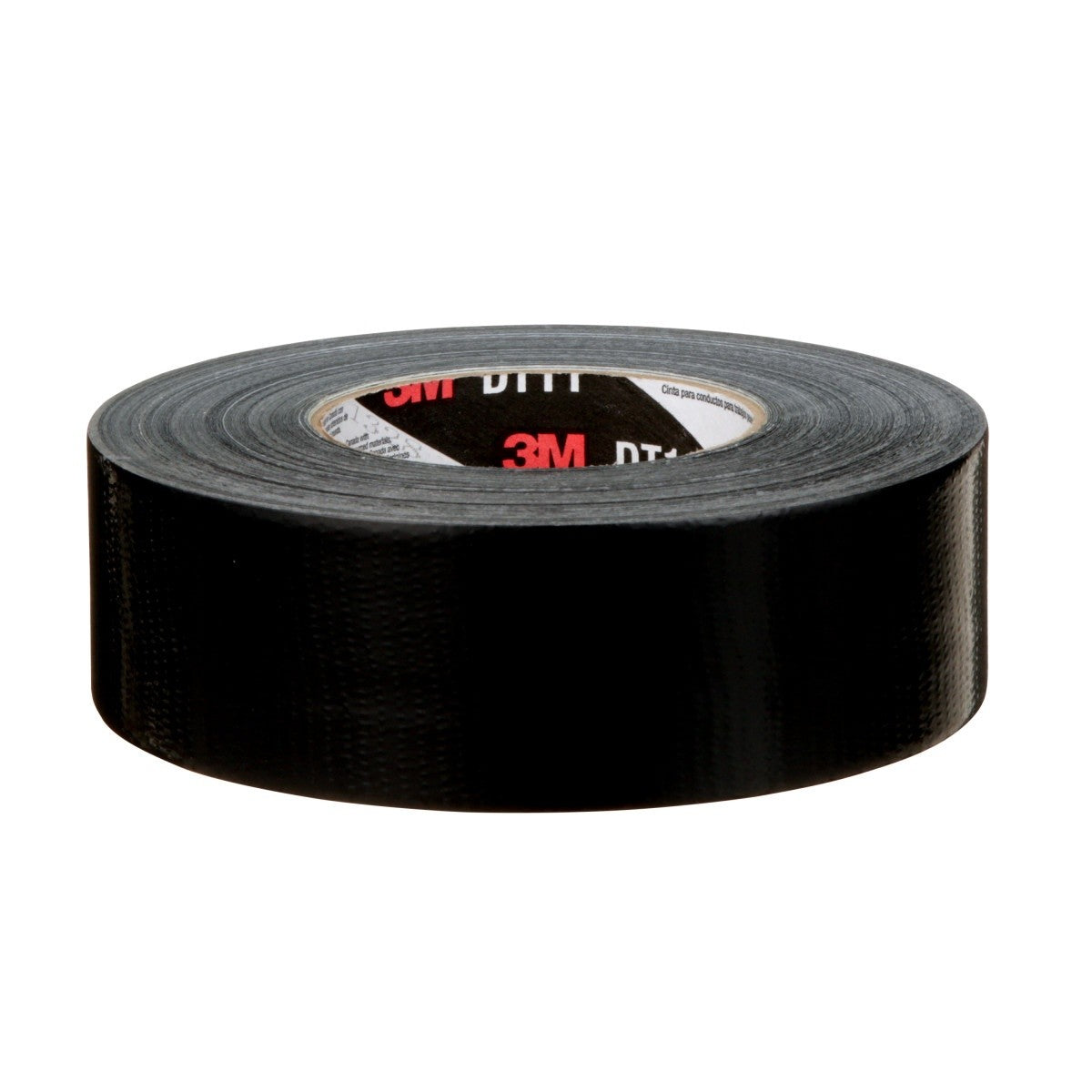 3M DT11 Heavy Duty Duct Tape, Black, 48 mm x 54.8 m, 11 mil (7100158377) (24 Pack) - 3