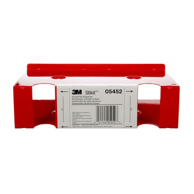 3M 05452 Stikit Double Roll Dispenser, Holds Two 2-3/4 in Sheet Rolls (7100161529)