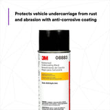 3M 08883 Rubberized Undercoating Aerosol Spray Textured Black Anti-Corrosive 19.7 oz (7100166585)  - (6 Pack) - 3