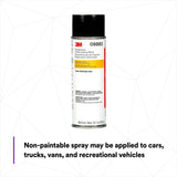 3M 08883 Rubberized Undercoating Aerosol Spray Textured Black Anti-Corrosive 19.7 oz (7100166585)  - (6 Pack) - 5