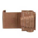 3M 567-POUCH Scotchlok Self-Stripping Tap Connectors 567, Run and Tap, Brown, 18-14 Awg Tap, 12-10 Awg Run (7100167058) (1000 Pack)