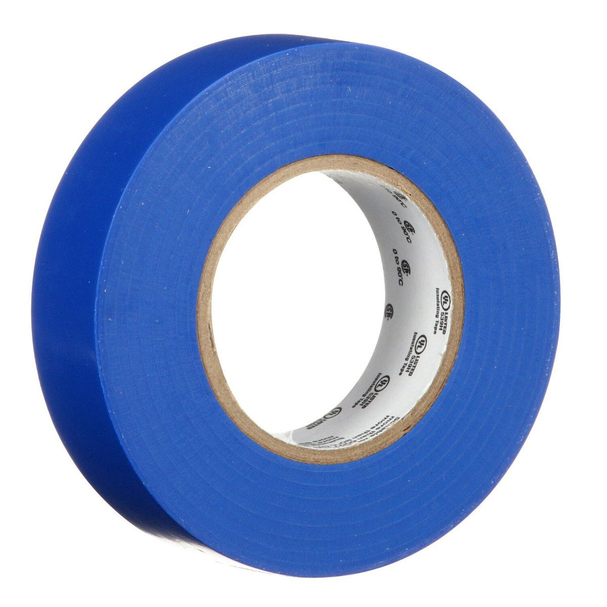 3M 165BL4A Temflex Vinyl Electrical Tape Blue 3/4 in x 60 ft 6 mil Multi-Purpose Flame Retardant (7100169429)  - (10 Pack) - 6
