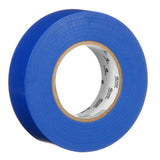 3M 165BL4A Temflex Vinyl Electrical Tape Blue 3/4 in x 60 ft 6 mil Multi-Purpose Flame Retardant (7100169429)  - (10 Pack) - 6