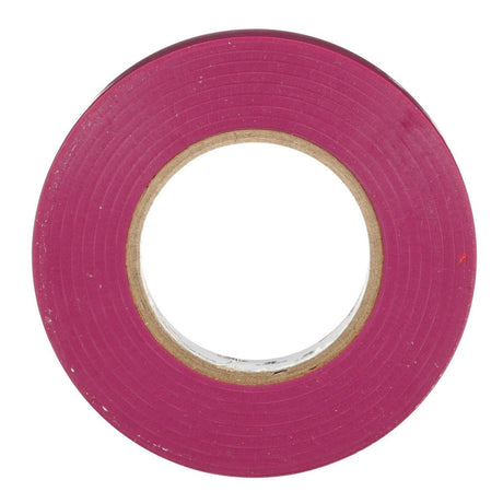 3M 165 Temflex Multi-Purpose Vinyl Electrical Tape, Purple, 3/4 in x 60 ft, 6 mil (165PR4A) (7100169434) (10 Roll Pack)  - (10Pack) - 5