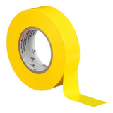 3M 165 165YL4A Temflex General Use Vinyl Electrical Tape, Yellow, 3/4 in x 60 ft, 6 mil (7100169490)  - (10 Pack) - 2