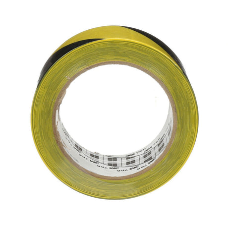 3M 766 Safety Stripe Vinyl Tape, Black/Yellow, 2 in x 36 yd, 5 mil (766DC) (7100170131)  - (12Pack) - 4