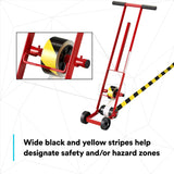 3M 766 Safety Stripe Vinyl Tape, Black/Yellow, 2 in x 36 yd, 5 mil (766DC) (7100170131)  - (12Pack) - 6
