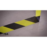 3M 766 Safety Stripe Vinyl Tape, Black/Yellow, 2 in x 36 yd, 5 mil (766DC) (7100170131)  - (12Pack) - 10