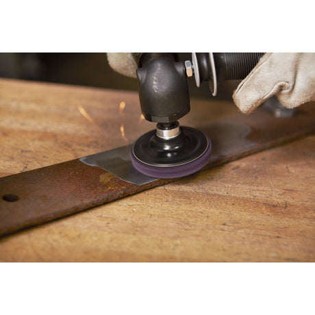 3M XO-ZR+ Scotch-Brite Roloc Clean and Strip XT Pro Disc, SiC Extra Coarse, Purple, 4 in x 1/2 in (7100173794) (10 Pack) - 9