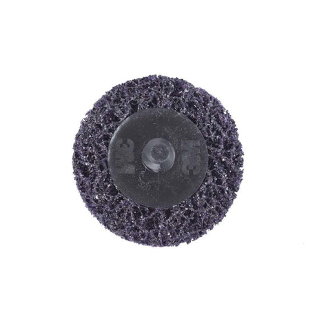 3M SB21541 Scotch-Brite Roloc Clean and Strip XT Pro Extra Cut Disc XO-DR 3 in TR SiC Extra Coarse Purple Heavy Duty Metal Stripper Disc Collision Repair Heavy Industrial (7100173795) (40 Pack)