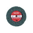 3M SB21555 Scotch-Brite Roloc+ Clean and Strip XT Pro Disc TR+ 4 in x 1/2 in Extra Course Green Rust Removal Weld Cleaning Prepping Metal Prior to Paint (7100173797) (10 Pack)
