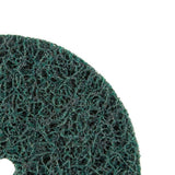 3M SB21555 Scotch-Brite Roloc+ Clean and Strip XT Pro Disc TR+ 4 in x 1/2 in Extra Course Green Rust Removal Weld Cleaning Prepping Metal Prior to Paint (7100173797) (10 Pack) - 5