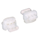 3M 314U-POUCH Electrical IDC Insulation Displacement Connector, Pigtail, Self Stripping, White, 22-14 AWG (7100175087) (500 Pack) - 3