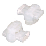 3M 314U-POUCH Electrical IDC Insulation Displacement Connector, Pigtail, Self Stripping, White, 22-14 AWG (7100175087) (500 Pack) - 5