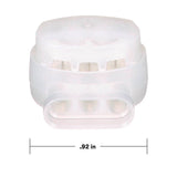 3M 314U-POUCH Electrical IDC Insulation Displacement Connector, Pigtail, Self Stripping, White, 22-14 AWG (7100175087) (500 Pack) - 9