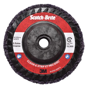3M Scotch-Brite 4 1/2"x 5/8"-11 Clean & Strip XT Pro Disc, T27S (7100175252)